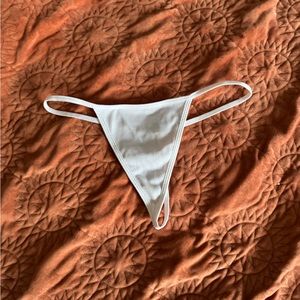 UO Ribbed G-String